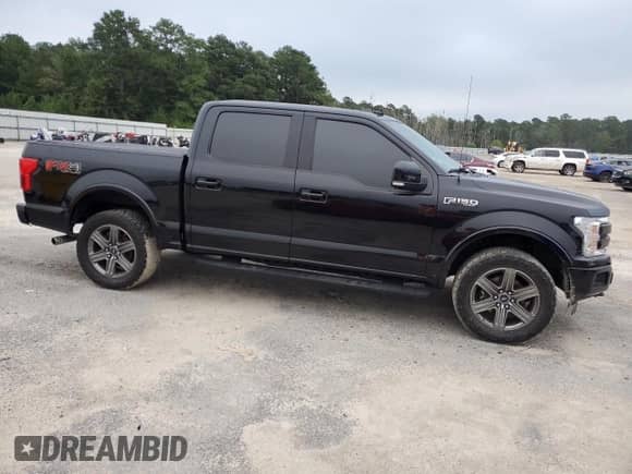 2020 Ford F-150 XLT with VIN 1FTEW1E59LFB26535, listed as a Copart auction lot 67377475 with 66,614 mi miles and Salvage title. Bid and sale history available at DreamBid. Image 4.