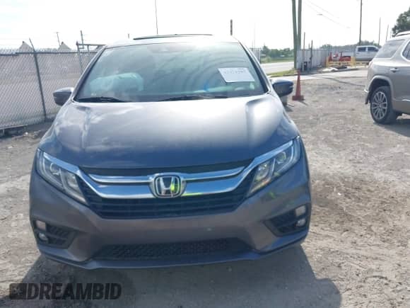 2019 Honda Odyssey EX-L with VIN 5FNRL6H74KB094181, listed as a IAAI auction lot 43371357 with 48,901 mi miles and . Bid and sale history available at DreamBid. Image 12.