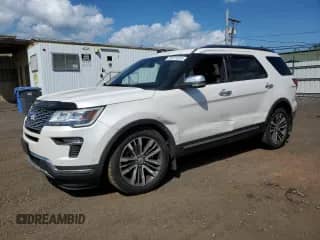2019 Ford Explorer Platinum с VIN 1FM5K8HT0KGA03175, выставлен на аукционе Copart как лот 70111815 с пробегом 94 338 миль миль и Списание • Salvage title. История ставок и продаж доступна на DreamBid. Изображение 1.