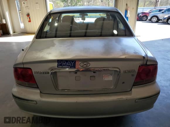 2004 Hyundai Sonata with VIN KMHWF25H04A039699, listed as a Copart auction lot 48349465 with 164,178 mi miles and Salvage title. Bid and sale history available at DreamBid. Image 6.