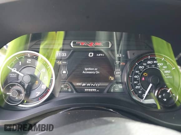 2022 Ram 1500 TRX z VIN 1C6SRFU97NN168472, wystawiony jako IAAI lot #42160696 z przebiegiem 13 695 mil mil oraz . Historia ofert i sprzedaży dostępna na DreamBid. Obrazek 7.