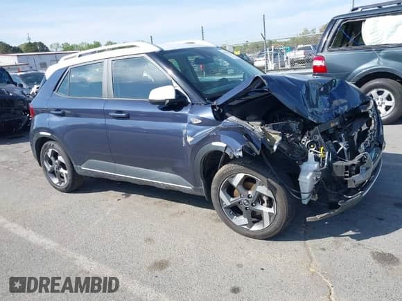 2020 Hyundai Venue SEL with VIN KMHRC8A3XLU023008, listed as a IAAI auction lot 41930278 with 64,551 mi miles and . Bid and sale history available at DreamBid. Image 1.