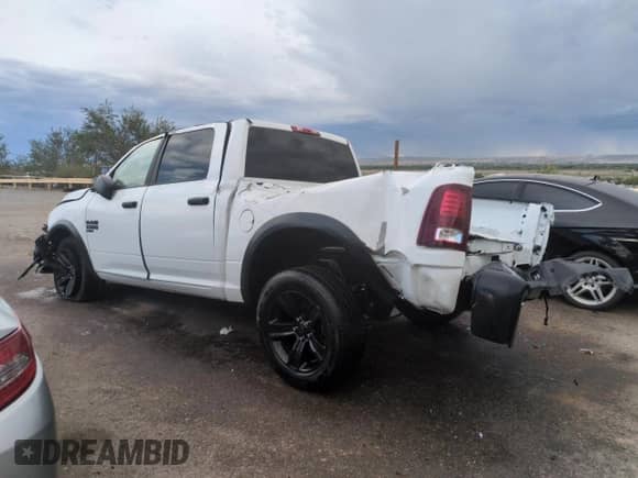 2024 Ram 1500 Warlock z VIN 1C6RR6LG4RS128873, wystawiony jako Copart lot #81654795 z przebiegiem 36 792 mil mil oraz Szkoda całkowita • Salvage title. Historia ofert i sprzedaży dostępna na DreamBid. Obrazek 2.