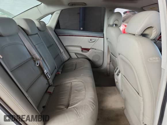 2008 Hyundai Azera Limited z VIN KMHFC46F88A265612, wystawiony jako Copart lot #82269515 z przebiegiem 174 801 mil mil oraz Szkoda całkowita • Salvage title. Historia ofert i sprzedaży dostępna na DreamBid. Obrazek 10.