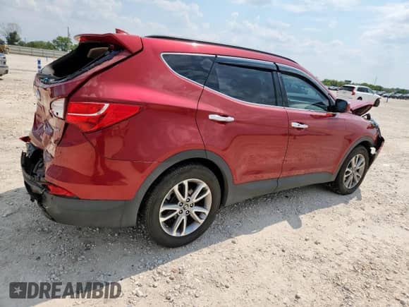 2014 Hyundai Santa Fe z VIN 5XYZU3LA8EG149548, wystawiony jako Copart lot #80868785 z przebiegiem 136 190 mil mil oraz Szkoda całkowita • Salvage title. Historia ofert i sprzedaży dostępna na DreamBid. Obrazek 3.