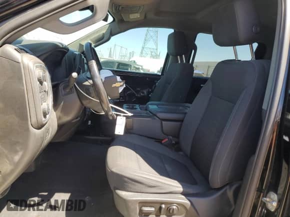 2021 Chevrolet Silverado 1500 LT with VIN 1GCUYDED6MZ404774, listed as a Copart auction lot 69630425 with 90,106 mi miles and Salvage title. Bid and sale history available at DreamBid. Image 7.