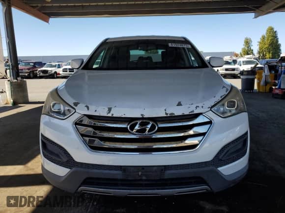 2014 Hyundai Santa Fe with VIN 5XYZT3LB9EG145214, listed as a Copart auction lot 81924675 with 156,951 mi miles and Salvage title. Bid and sale history available at DreamBid. Image 5.