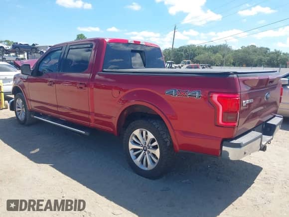 2016 Ford F-150 XLT z VIN 1FTFW1EF7GFB55776, wystawiony jako IAAI lot #43295516 z przebiegiem 193 021 mil mil oraz . Historia ofert i sprzedaży dostępna na DreamBid. Obrazek 3.