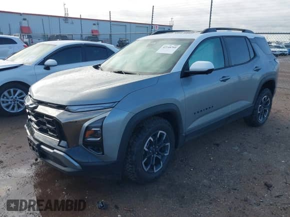 2025 Chevrolet Equinox FWD ACTIV с VIN 3GNAXKEG0SL241331, выставлен на аукционе IAAI как лот 42148760 с пробегом 137 миль миль и . История ставок и продаж доступна на DreamBid. Изображение 2.