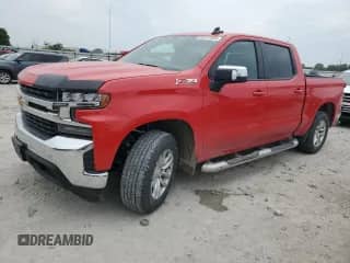 2019 Chevrolet Silverado 1500 LT with VIN 1GCUYDED9KZ151088, listed as a Copart auction lot 60241565 with 36,906 mi miles and Salvage title. Bid and sale history available at DreamBid. Image 1.