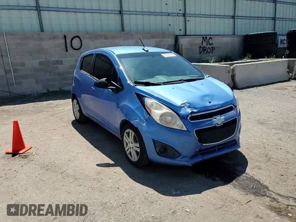 2013 Chevrolet Spark LS with VIN KL8CB6S90DC601430, listed as a Copart auction lot 67749145 with 56,706 mi miles and Salvage title. Bid and sale history available at DreamBid. Image 13.
