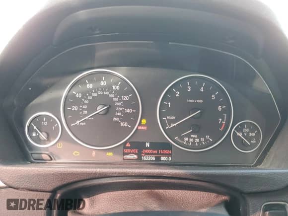 2017 BMW 3 Series 320i with VIN WBA8E1G56HNU13886, listed as a Copart auction lot 90267575 with 162,206 mi miles and Clean title. Bid and sale history available at DreamBid. Image 9.