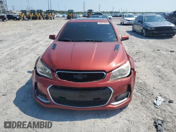 2016 Chevrolet SS with VIN 6G3F15RWXGL208068, listed as a Copart auction lot 69471875 with Not provided miles and Salvage title. Bid and sale history available at DreamBid. Image 5.