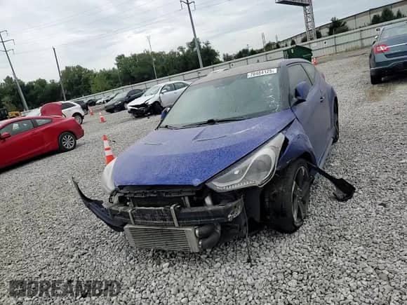 2014 Hyundai Veloster Turbo R-Spec с VIN KMHTC6AE7EU202380, выставлен на аукционе Copart как лот 70484125 с пробегом Не указан миль и Списание • Salvage title. История ставок и продаж доступна на DreamBid. Изображение 13.