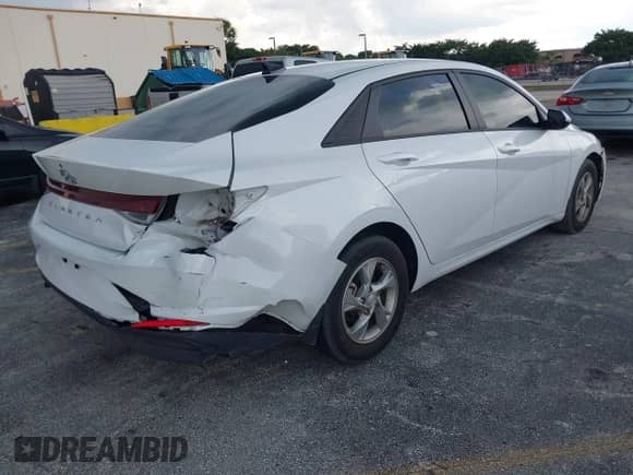 2022 Hyundai Elantra SE с VIN 5NPLL4AG6NH068255, выставлен на аукционе IAAI как лот 43173058 с пробегом 17 258 миль миль и . История ставок и продаж доступна на DreamBid. Изображение 4.