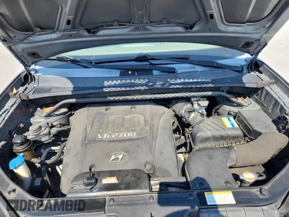 2007 Hyundai Tucson SE with VIN KM8JN12D07U665412, listed as a Copart auction lot 80113605 with 201,956 mi miles and Salvage title. Bid and sale history available at DreamBid. Image 12.