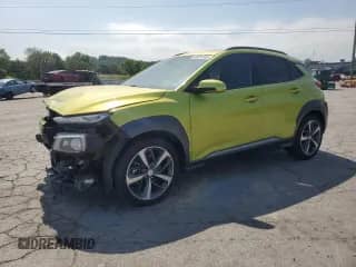 2018 Hyundai Kona Ultimate с VIN KM8K53A52JU063466, выставлен на аукционе Copart как лот 66654595 с пробегом 78 217 миль миль и Списание • Salvage title. История ставок и продаж доступна на DreamBid. Изображение 1.