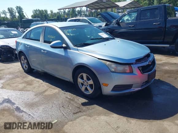 2011 Chevrolet Cruze 1LT with VIN 1G1PF5S92B7304911, listed as a IAAI auction lot 43150619 with 235,208 mi miles and . Bid and sale history available at DreamBid. Image 1.