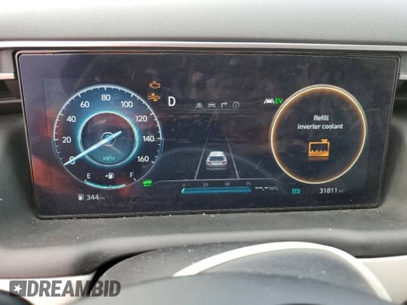 2024 Hyundai Tucson SEL Convenience with VIN KM8JCCD1XRU151686, listed as a Copart auction lot 70011225 with 31,811 mi miles and Salvage title. Bid and sale history available at DreamBid. Image 9.