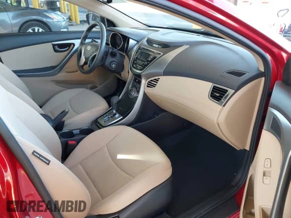 2013 Hyundai Elantra GLS z VIN KMHDH4AE3DU764334, wystawiony jako IAAI lot #43486633 z przebiegiem 80 974 mil mil oraz . Historia ofert i sprzedaży dostępna na DreamBid. Obrazek 5.