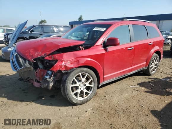 2013 Dodge Journey Crew с VIN 3C4PDDDGXDT680791, выставлен на аукционе Copart как лот 69875485 с пробегом 77 006 миль миль и Чистый • Clean title. История ставок и продаж доступна на DreamBid. Изображение 1.
