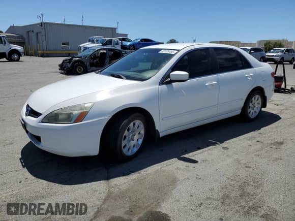 2005 Honda Accord with VIN JHMCN36485C000858, listed as a Copart auction lot 66355455 with 214,771 mi miles and Salvage title. Bid and sale history available at DreamBid. Image 1.