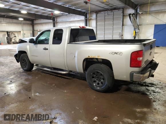2010 Chevrolet Silverado 1500 Work Truck with VIN 1GCSKPEA0AZ122982, listed as a Copart auction lot 58164725 with 143,479 mi miles and Salvage title. Bid and sale history available at DreamBid. Image 2.