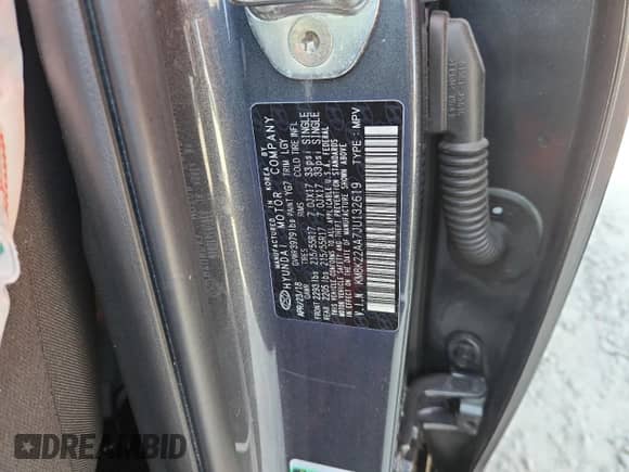 2018 Hyundai Kona SEL с VIN KM8K22AA7JU132619, выставлен на аукционе Copart как лот 81709925 с пробегом 105 635 миль миль и Списание • Salvage title. История ставок и продаж доступна на DreamBid. Изображение 12.