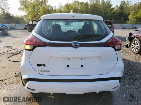 2024 Nissan Kicks S с VIN 3N1CP5BV3RL528942, выставлен на аукционе Copart как лот 80383095 с пробегом 26 615 миль миль и Списание • Salvage title. История ставок и продаж доступна на DreamBid. Изображение 6.