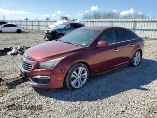 2015 Chevrolet Cruze LTZ с VIN 1G1PG5SBXF7185639, выставлен на аукционе Copart как лот 84064925 с пробегом 114 494 миль миль и Списание • Salvage title. История ставок и продаж доступна на DreamBid. Изображение 1.