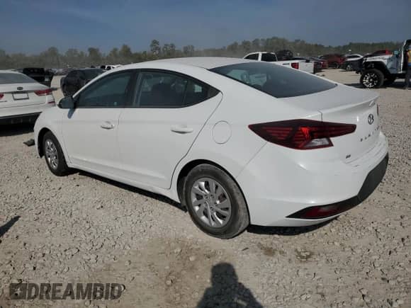 2019 Hyundai Elantra SE with VIN 5NPD74LF8KH440140, listed as a Copart auction lot 90046405 with 48,387 mi miles and Clean title. Bid and sale history available at DreamBid. Image 2.
