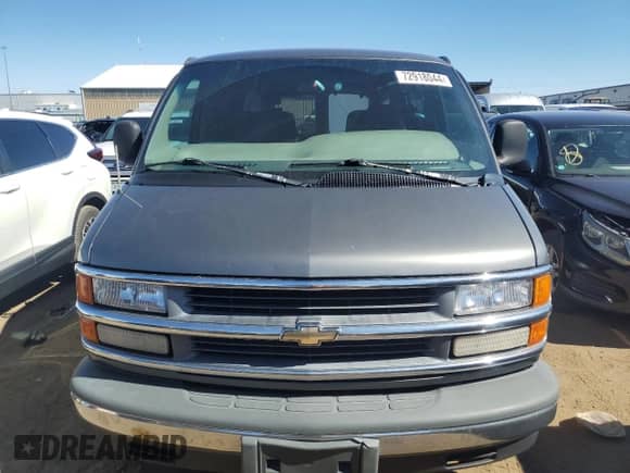 2000 Chevrolet Express Cargo YF7 with VIN 1GBFG15R8Y1213498, listed as a Copart auction lot 72918044 with Not provided miles and Salvage title. Bid and sale history available at DreamBid. Image 5.