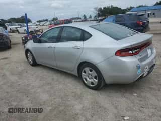 2013 Dodge Dart Aero with VIN 1C3CDFAH9DD247139, listed as a Copart auction lot 81939465 with 213,290 mi miles and Clean title. Bid and sale history available at DreamBid. Image 2.