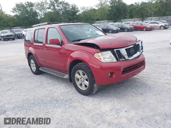 2011 Nissan Pathfinder S with VIN 5N1AR1NN5BC615953, listed as a IAAI auction lot 42327751 with 197,621 mi miles and . Bid and sale history available at DreamBid. Image 1.