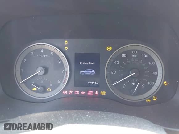 2019 Hyundai Tucson Sport z VIN KM8J33AL5KU902933, wystawiony jako IAAI lot #41286316 z przebiegiem 73 799 mil mil oraz . Historia ofert i sprzedaży dostępna na DreamBid. Obrazek 7.