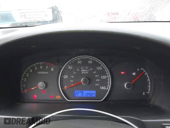 2009 Hyundai Elantra GLS with VIN KMHDU46D59U784460, listed as a IAAI auction lot 43161817 with 91,340 mi miles and . Bid and sale history available at DreamBid. Image 7.