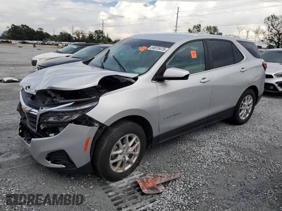 2022 Chevrolet Equinox LT с VIN 2GNAXTEVXN6107441, выставлен на аукционе Copart как лот 64975475 с пробегом Не указан миль и На запчасти • Non repairable. История ставок и продаж доступна на DreamBid. Изображение 1.