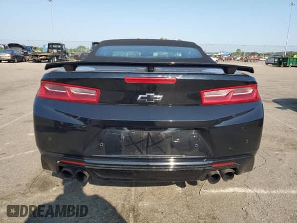 2018 Chevrolet Camaro 2SS с VIN 1G1FH3D7XJ0170422, выставлен на аукционе Copart как лот 59110915 с пробегом 24 906 миль миль и Списание • Salvage title. История ставок и продаж доступна на DreamBid. Изображение 6.