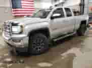 2017 GMC Sierra 1500 SLE with VIN 1GTV2MEC7HZ373568, listed as a Copart auction lot 63497425 with 84,737 mi miles and Salvage title. Bid and sale history available at DreamBid. Image 1.