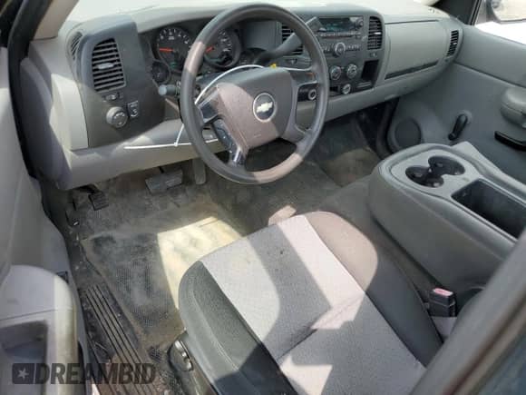 2009 Chevrolet Silverado 1500 Work Truck with VIN 1GCEC14X99Z166164, listed as a Copart auction lot 52852255 with 194,568 mi miles and Salvage title. Bid and sale history available at DreamBid. Image 8.