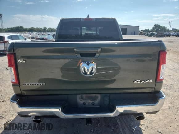 2021 Ram 1500 Big Horn z VIN 1C6SRFFT9MN634152, wystawiony jako Copart lot #68209385 z przebiegiem 36 523 mil mil oraz Szkoda całkowita • Salvage title. Historia ofert i sprzedaży dostępna na DreamBid. Obrazek 6.