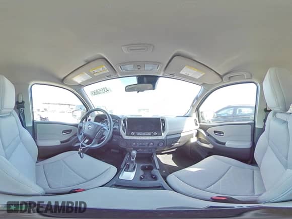 2025 Nissan Frontier SV with VIN 1N6ED1EJ4SN609256, listed as a Copart auction lot 43553685 with 2,153 mi miles and Salvage title. Bid and sale history available at DreamBid. Image 12.