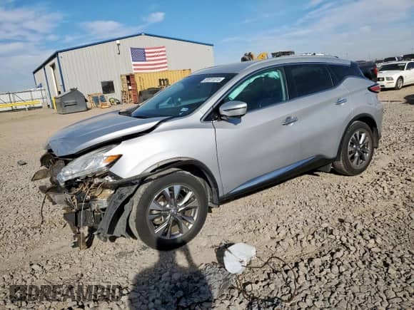 2017 Nissan Murano SL with VIN 5N1AZ2MG1HN133857, listed as a Copart auction lot 81811015 with 32,188 mi miles and Salvage title. Bid and sale history available at DreamBid. Image 1.
