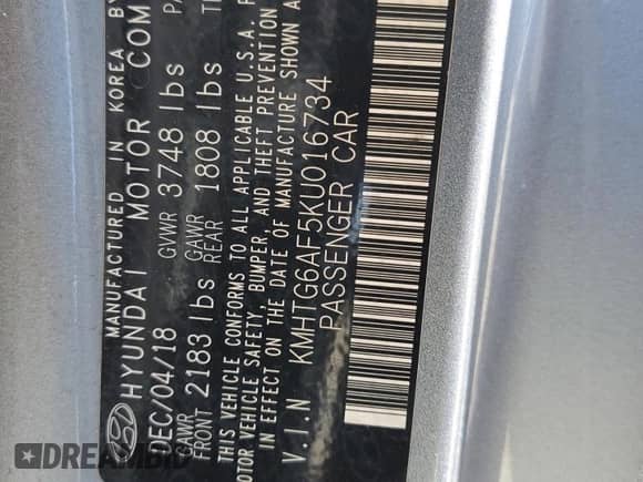 2019 Hyundai Veloster 2.0 z VIN KMHTG6AF5KU016734, wystawiony jako Copart lot #71559245 z przebiegiem 92 385 mil mil oraz Czysty tytuł • Clean title. Historia ofert i sprzedaży dostępna na DreamBid. Obrazek 12.