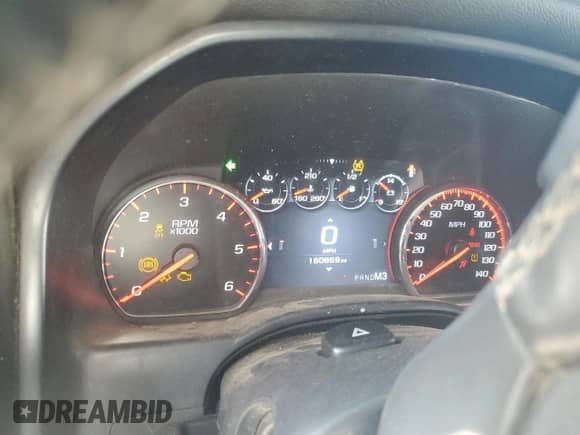 2016 GMC Sierra 1500 Denali z VIN 3GTU2PEJ1GG311206, wystawiony jako Copart lot #54143855 z przebiegiem 160 869 mil mil oraz Szkoda całkowita • Salvage title. Historia ofert i sprzedaży dostępna na DreamBid. Obrazek 9.