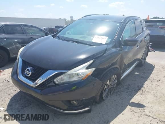 2016 Nissan Murano S with VIN 5N1AZ2MG7GN162021, listed as a IAAI auction lot 42844437 with 126,422 mi miles and . Bid and sale history available at DreamBid. Image 2.