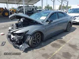 2023 Hyundai Sonata N Line с VIN KMHL14JC5PA257939, выставлен на аукционе IAAI как лот 42995091 с пробегом 44 012 миль миль и . История ставок и продаж доступна на DreamBid. Изображение 2.