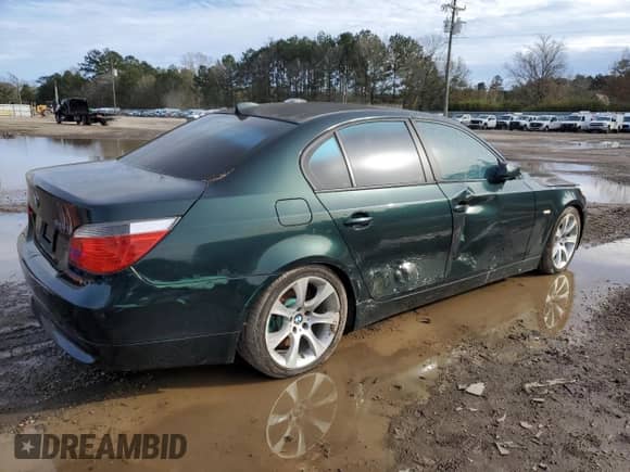 2005 BMW 5 Series 545i с VIN WBANB33545B089511, выставлен на аукционе Copart как лот 86564854 с пробегом Не указан миль и Списание • Salvage title. История ставок и продаж доступна на DreamBid. Изображение 3.