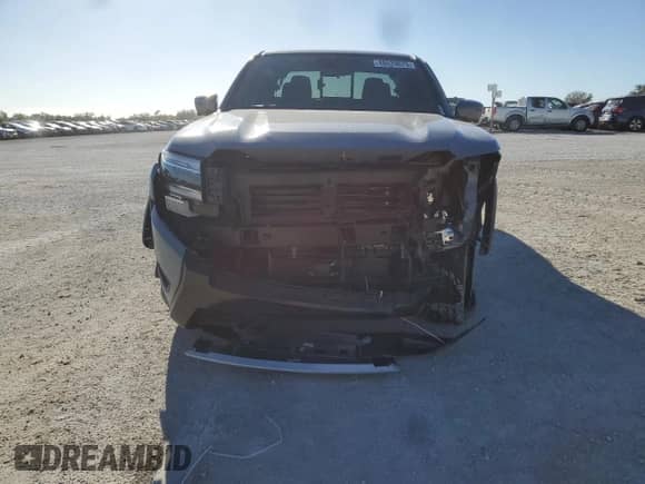 2025 Nissan Frontier SV with VIN 1N6ED1EJ9SN605106, listed as a Copart auction lot 48029825 with 244 mi miles and Salvage title. Bid and sale history available at DreamBid. Image 5.