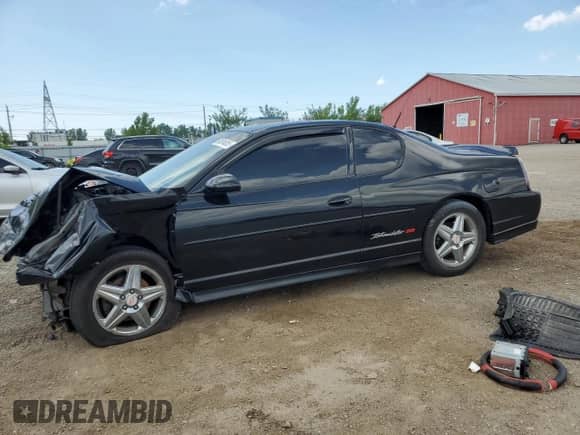 2004 Chevrolet Monte Carlo SS Supercharged с VIN 2G1WZ121549330717, выставлен на аукционе Copart как лот 61014955 с пробегом Не указан миль и Списание • Salvage title. История ставок и продаж доступна на DreamBid. Изображение 1.